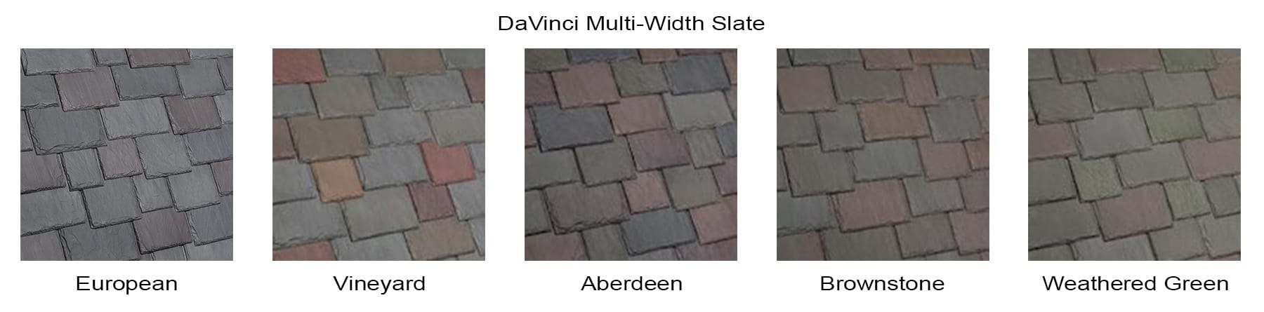 Our Visualizer makes it easy to experiment with multiple slate colors to find the ideal combination for your roof. 