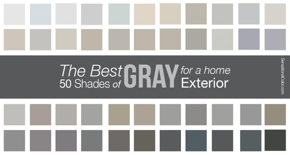 The Best Shades Of Gray Paint For A Home Exterior Davinci Roofscapes - What Is The Most Popular Behr Paint Color