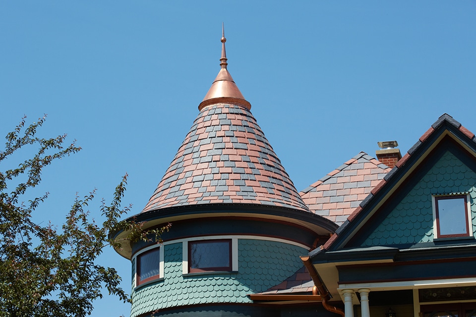 BELLAFORTE SLATE custom poymer tile roof