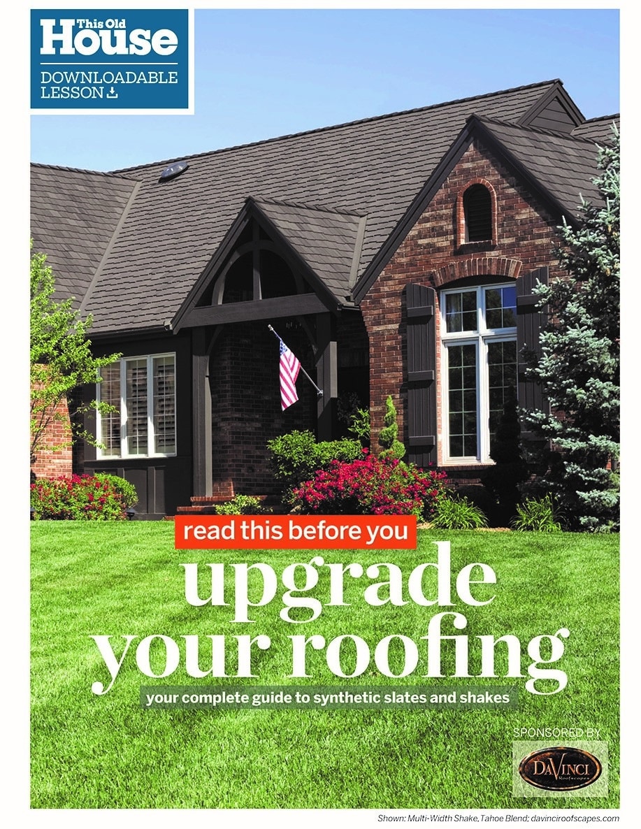 Upgrade your roof