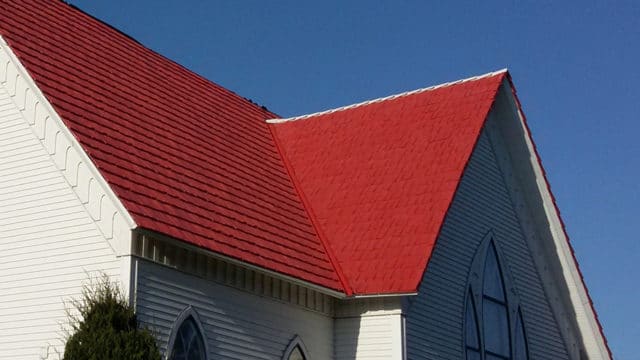 custom colors composite roofing