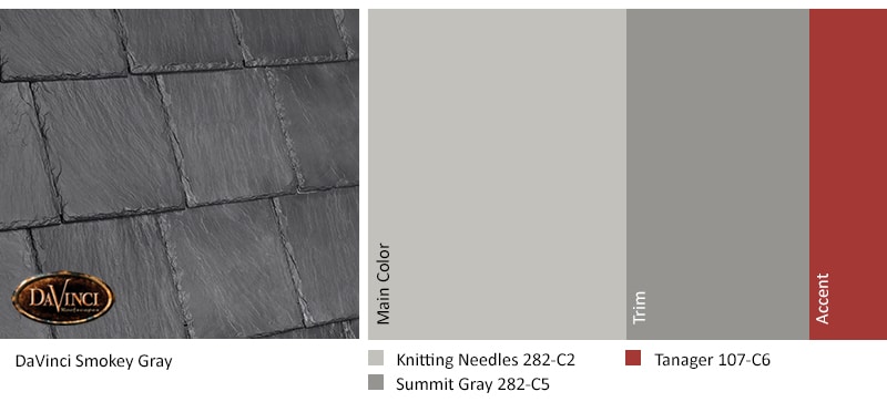 Smokey Gray Knitting Needles