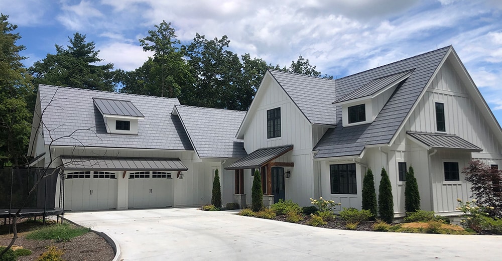 With plans to build again in the same community, these homeowners believe their authentic synthetic slate roof will be a huge selling feature for this home. 