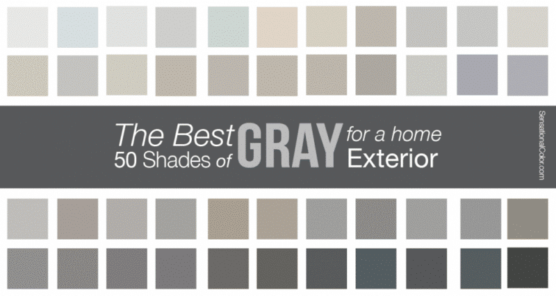 The best shades of gray for your home exterior are easy to identify with help from color expert Kate Smith.